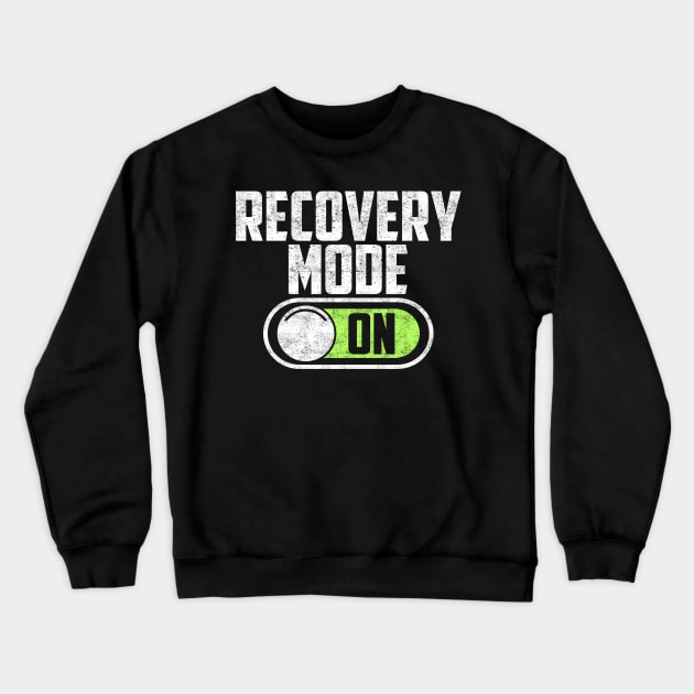 Recovery Mode On Crewneck Sweatshirt by SilverTee